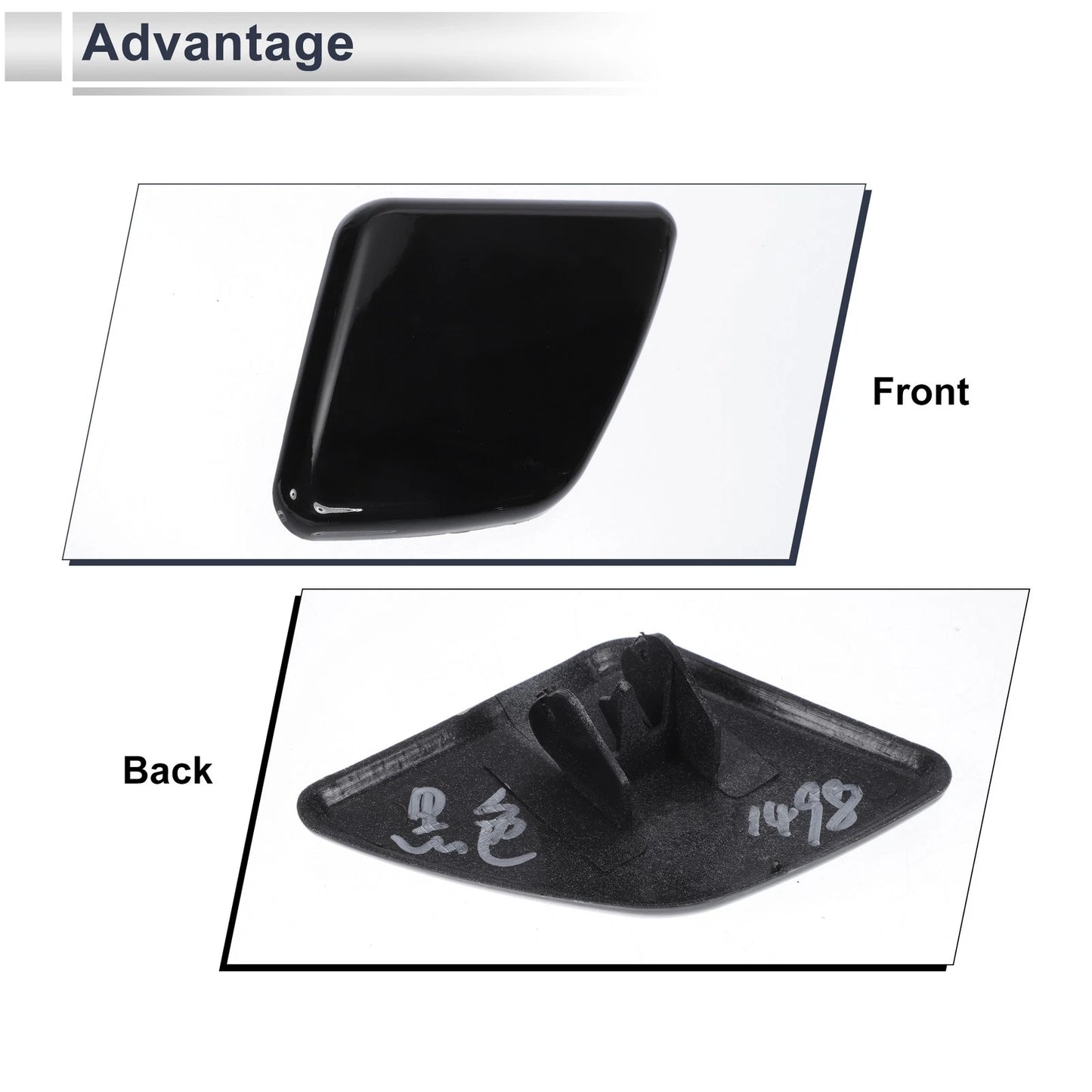 Bumper Headlight Washer Nozzle Cover for Volvo XC90 (2003-2014)
