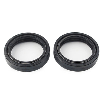 Black 43X55 Motorcycle Front Damper Shock Absorber Fork Seal