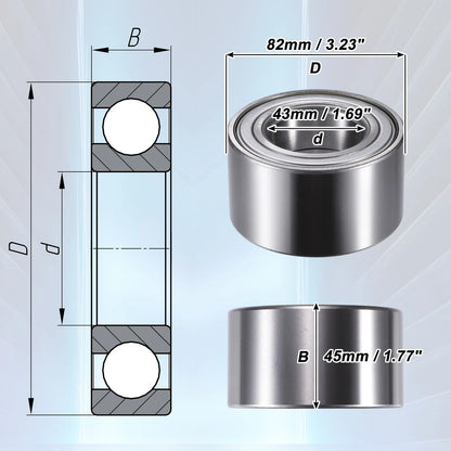 Front Wheel Bearings for Lexus RX300 (1999-2003)