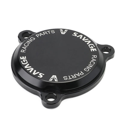Engine Oil Filter Cover Cap Black for KAWASAKI KLX 140 140L 140G (2018-2023)