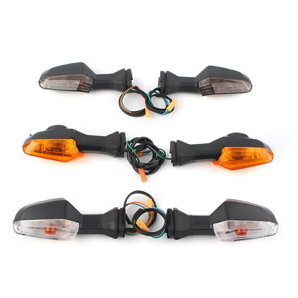 2 x Rear Turn Signal Indicator Amber Lights for Kawasaki Ninja 300 (2013-2017)