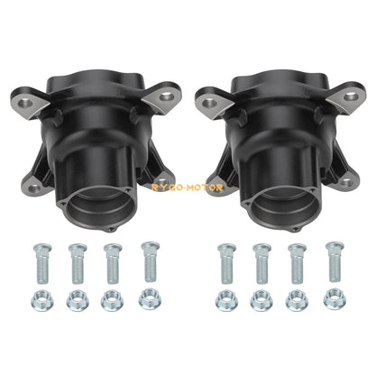 Front Wheel Hubs 2 x for Polaris Xplorer Worker Big Boss Ranger Sportsman 500