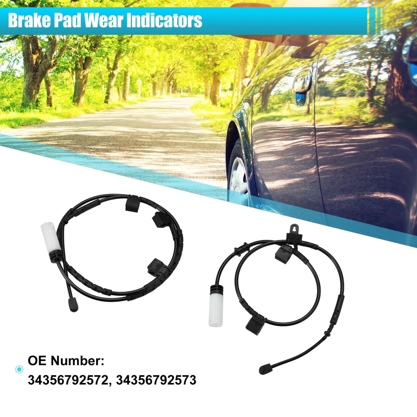 Brake Pad Wear Sensors for Mini Cooper 1.6L (2010-2015)
