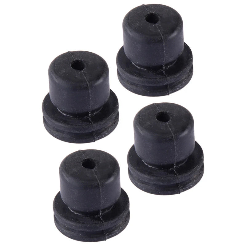 4Pcs Black Engine Cover Cushion for Toyota Camry (2015-2017)