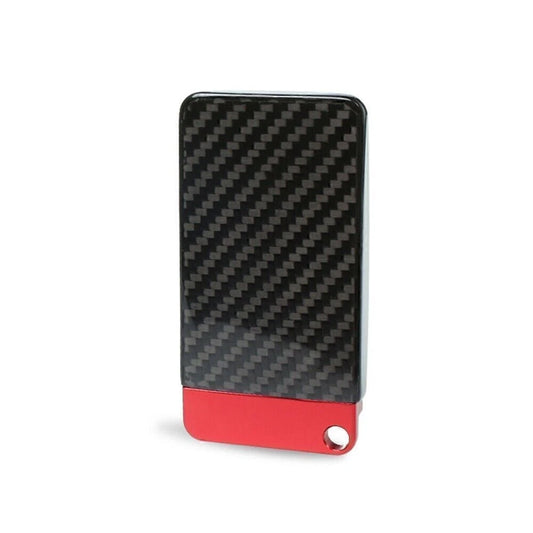 1x Carbon Fiber Red Key Fob Cover for Nissan Infiniti GTR (2009-2023)