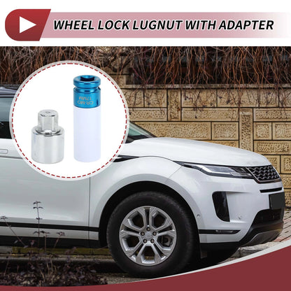 Wheel Lock Lug Nut Set with Key Socket for Land Rover