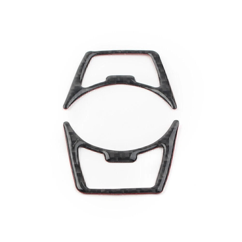 LHD Headlight Switch Cover Trim for Mustang 2015-2019 Carbon Fiber