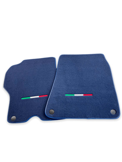 Floor Mats for Ferrari California Dark Blue Tailored Carpets (2008-2014)