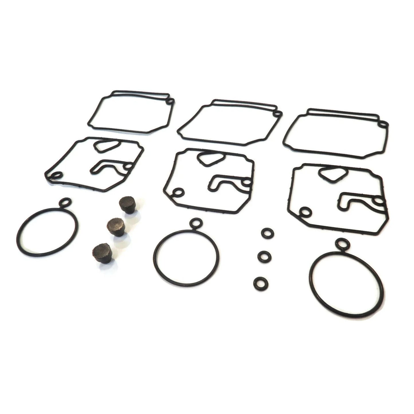 Yamaha Outboard Carburetor Rebuild Kit 2-Stroke 40-50HP 1989-2006 3 Pack