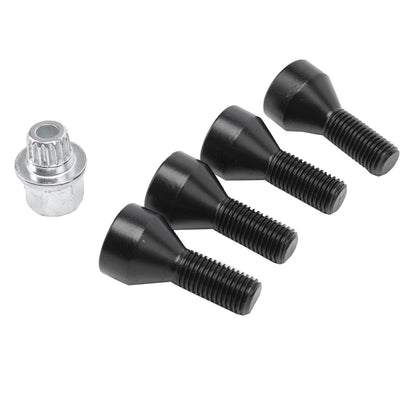 M12 x 1.5 Car Security Locking Wheel Bolts for BMW E46 E82 E85 E87 E61 E90