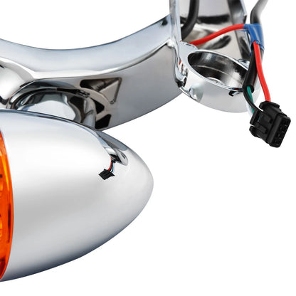 Turn Signal Fog Light Bracket for Harley Touring Road King (1994-2024)