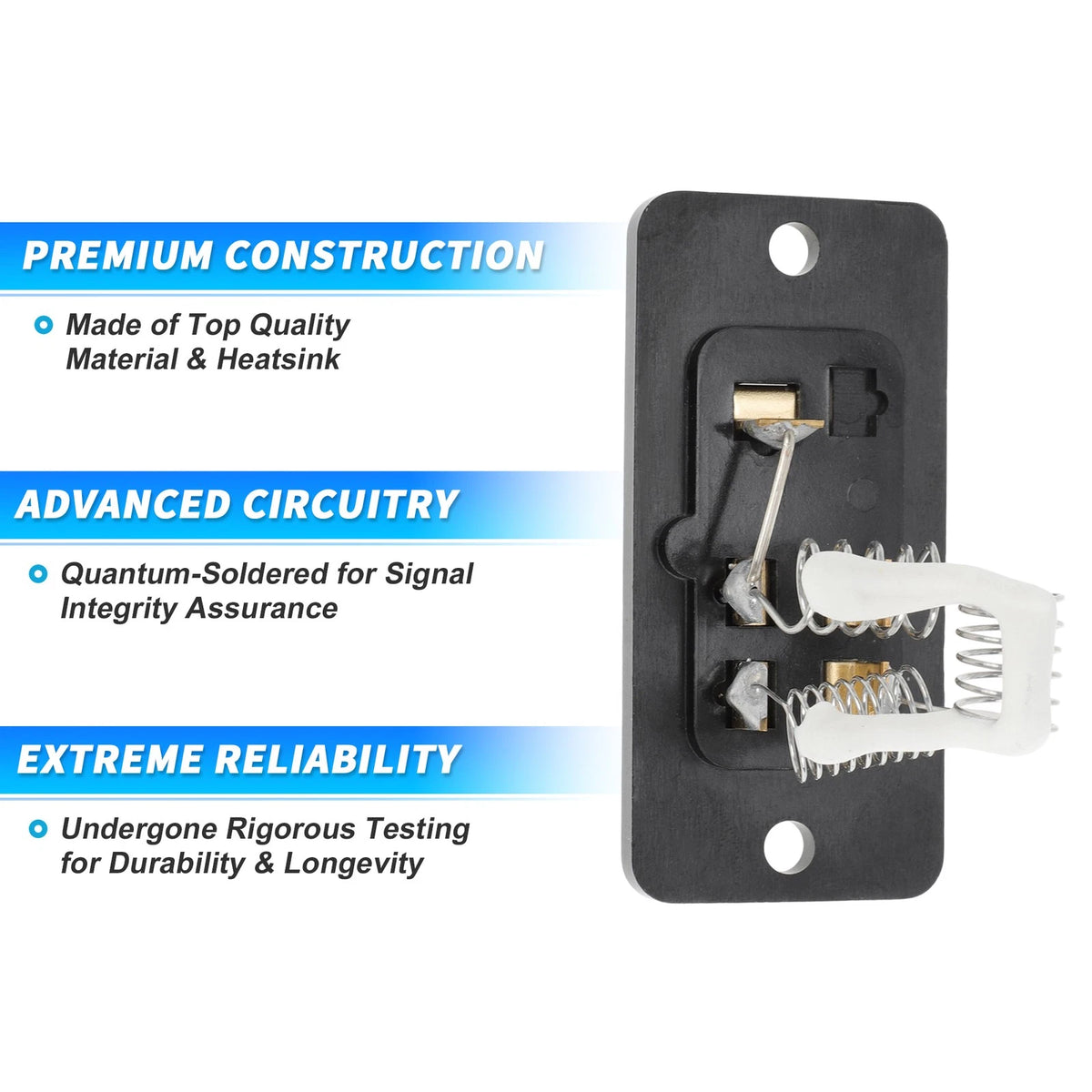 HVAC Blower Motor Resistor for Mazda B2200 2.2L 2.6L (1990-1993)