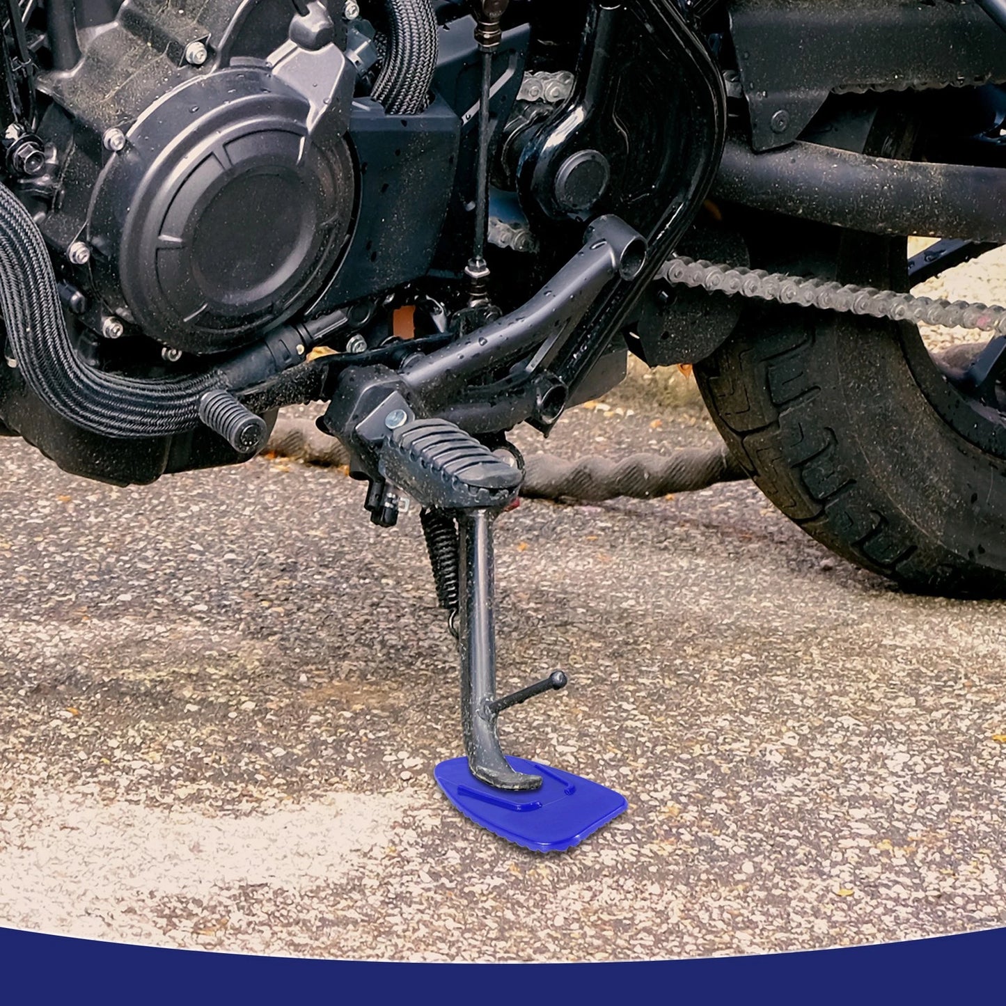Kickstand Pad Support Plate Side 1 for Universal Vehicle