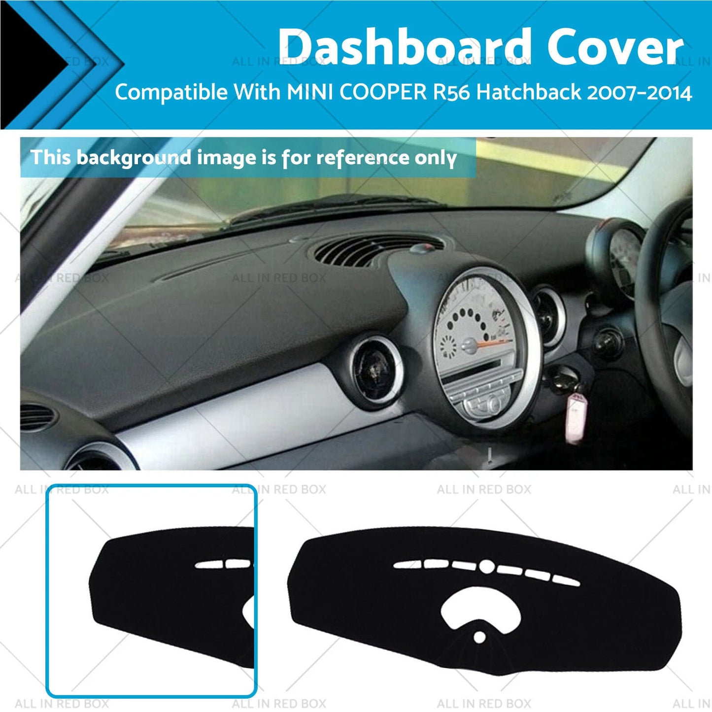 Non-Slip Dash Mat for MINI COOPER R56 Hatchback 2007-2014