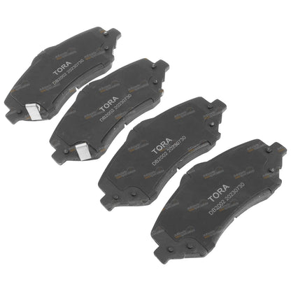 Front Disc Brake Pad Set for Jeep Wrangler JK 3.8L Softtop (2007-2010)