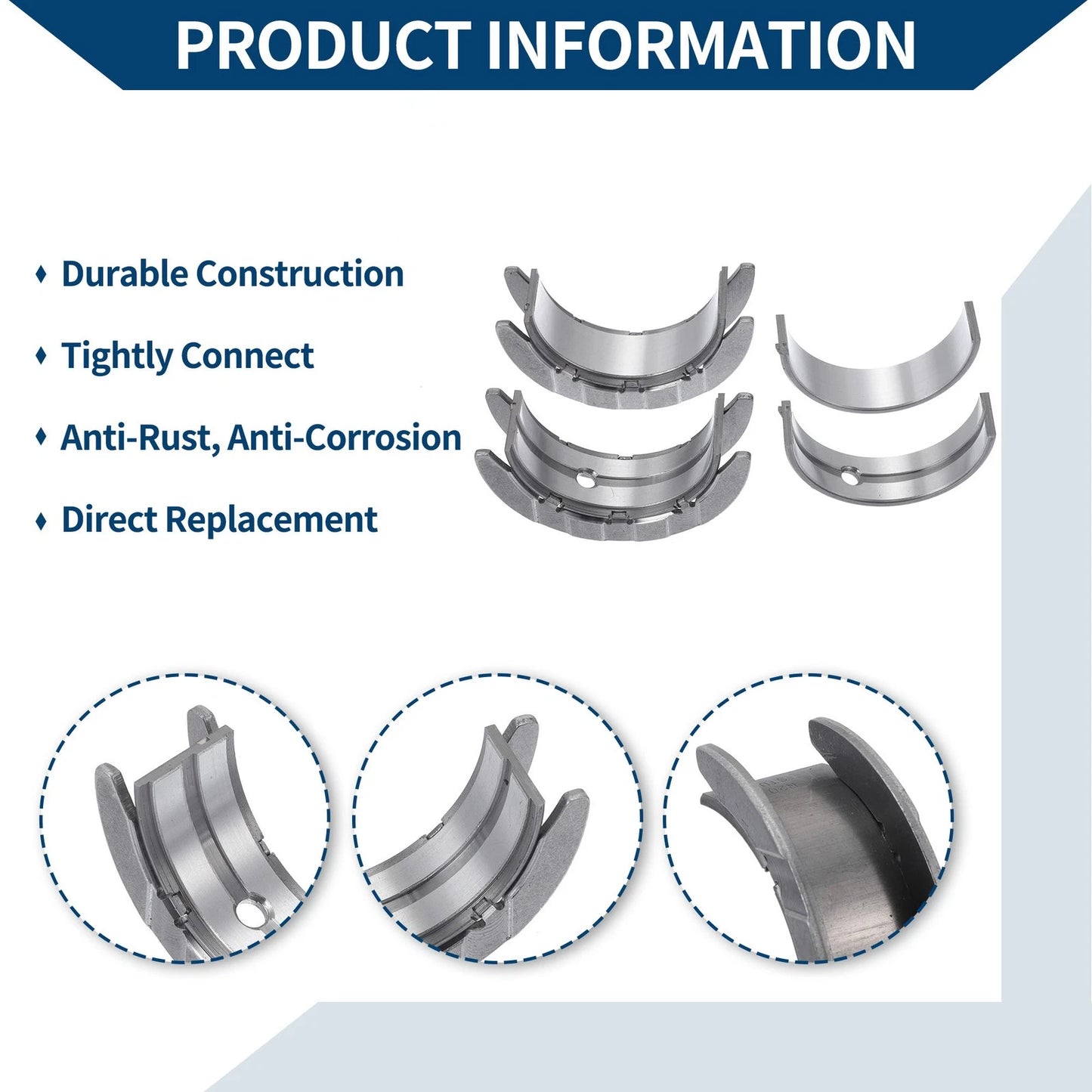 Main Bearing Set for BMW 125i F20 (2010-2016)