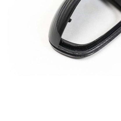 Real Carbon Fiber Side Wing Mirror Cover Housing For 981 Cayman 2012-2016