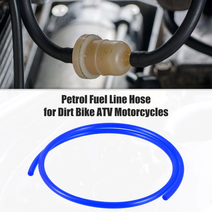 Fuel Vent Line Hose 0.31'' x 3ft Blue for Motorcycle Dirt Bike