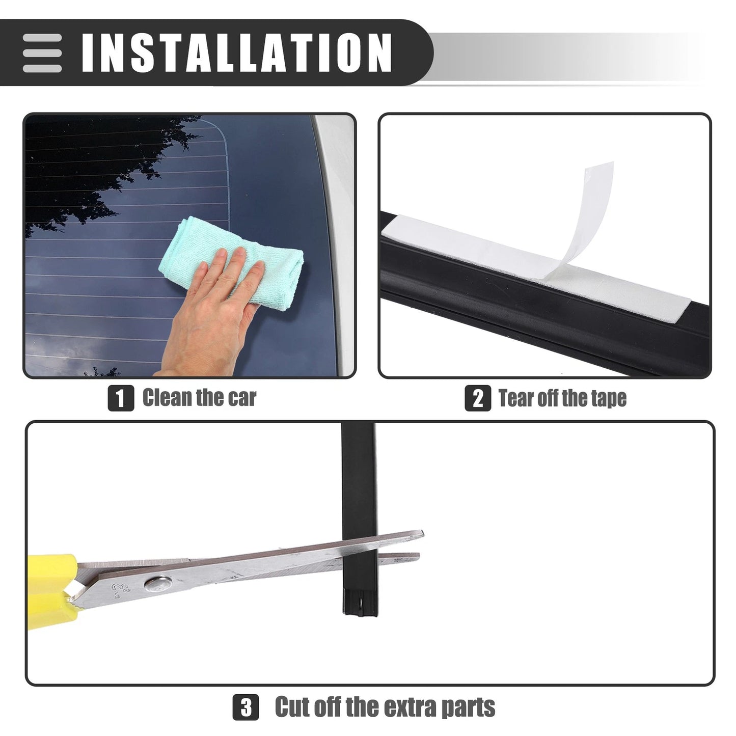 Roof Drip Weatherstrips for Toyota Tundra Double Cab (2007-2021)