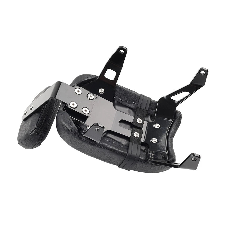 Black Rear Passenger Seat Backrest for Indian Scout Bobber (2018-2023)