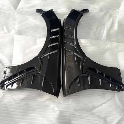 Real Carbon Fiber Front Side Fenders Vent Panel for Toyota GR86/Subaru BRZ 2022+