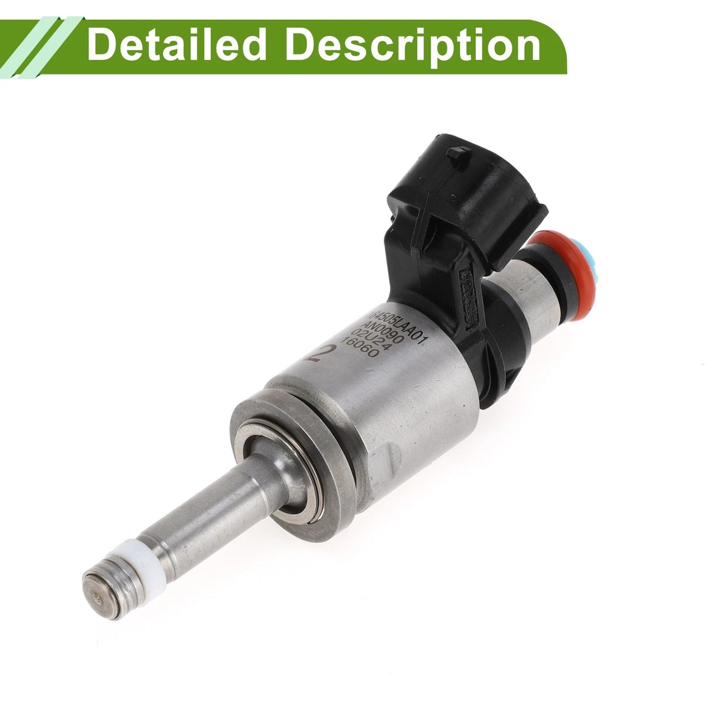 Fuel Injector for Honda Accord 2.4 (2013-2017) - 1 x Black Injector