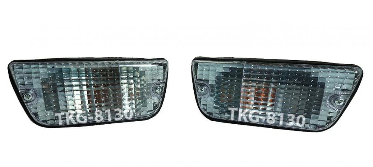 Clear Front Bumper Indicators  Light for Nissan Datsun 620 (1972-1979)