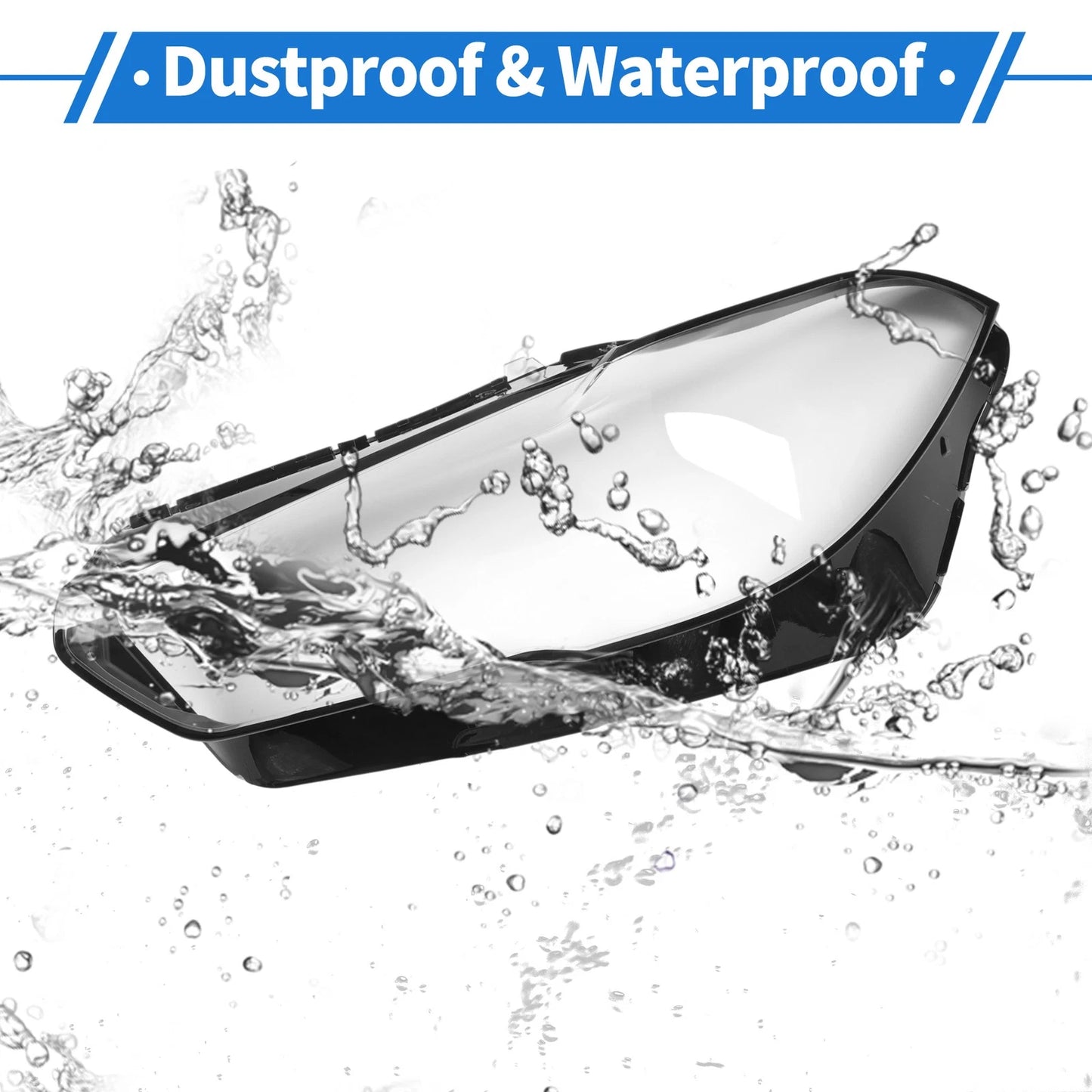 Car Front Left Headlight Lens Cover for BMW X5 G05 X6 (2019-2021)