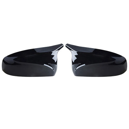 M Style Gloss Black Side Wing Mirror Cover Caps for BMW X5 X6 E70 E71 (2007-2013)
