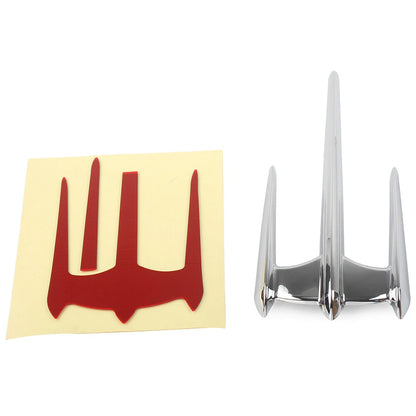Chrome Fairing Trunk Lid Accents for Honda GL1800 (2001-2011)
