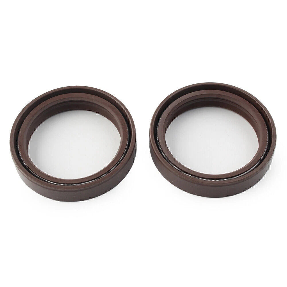 Brown 43x55mm Motorcycle Front Damper Shock Absorber Fork Seal