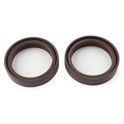 Brown 43x55mm Motorcycle Front Damper Shock Absorber Fork Seal