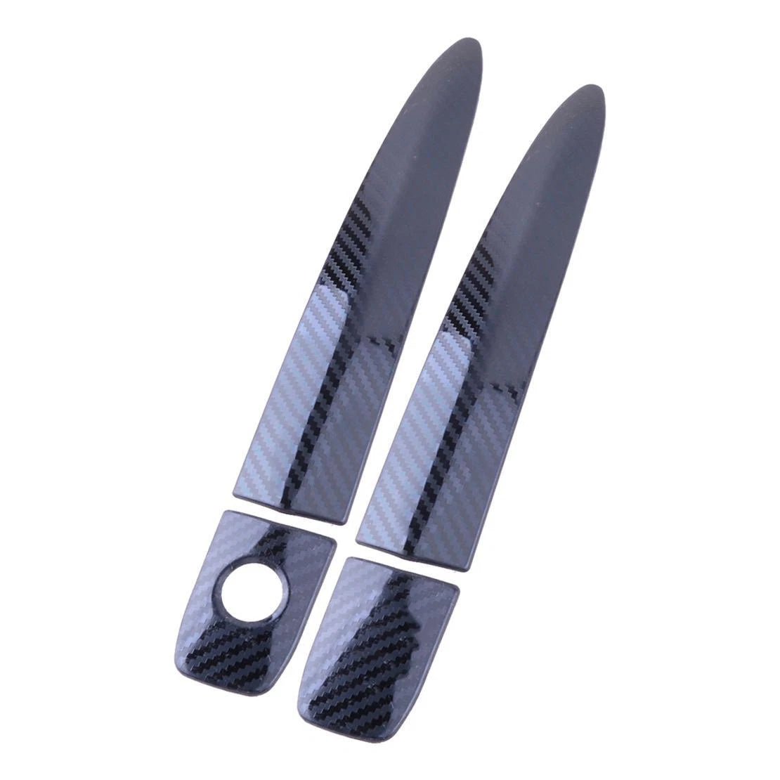 8pcs Black Exterior Door Handle Covers for Nissan Sentra (2013-2019)