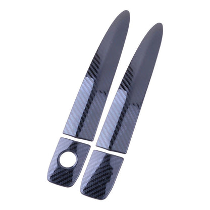 8pcs Black Exterior Door Handle Covers for Nissan Sentra (2013-2019)