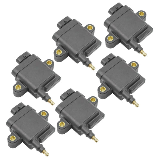 6-Pack Ignition Coils for Mercury Outboard 200/225/250HP EFI 3.0L