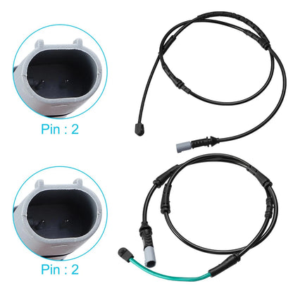 Front Rear Brake Pad Wear Sensors for BMW 535i 528i 550i 535d