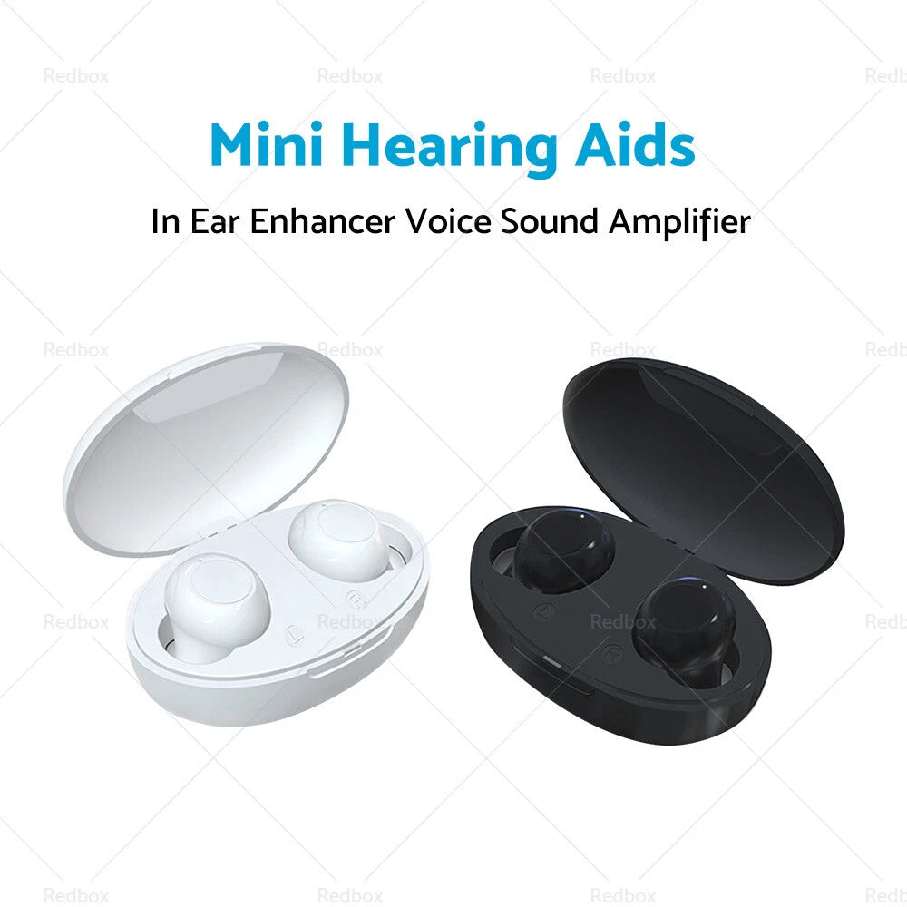 Rechargeable Mini Hearing Aids In-Ear Voice Sound Amplifier