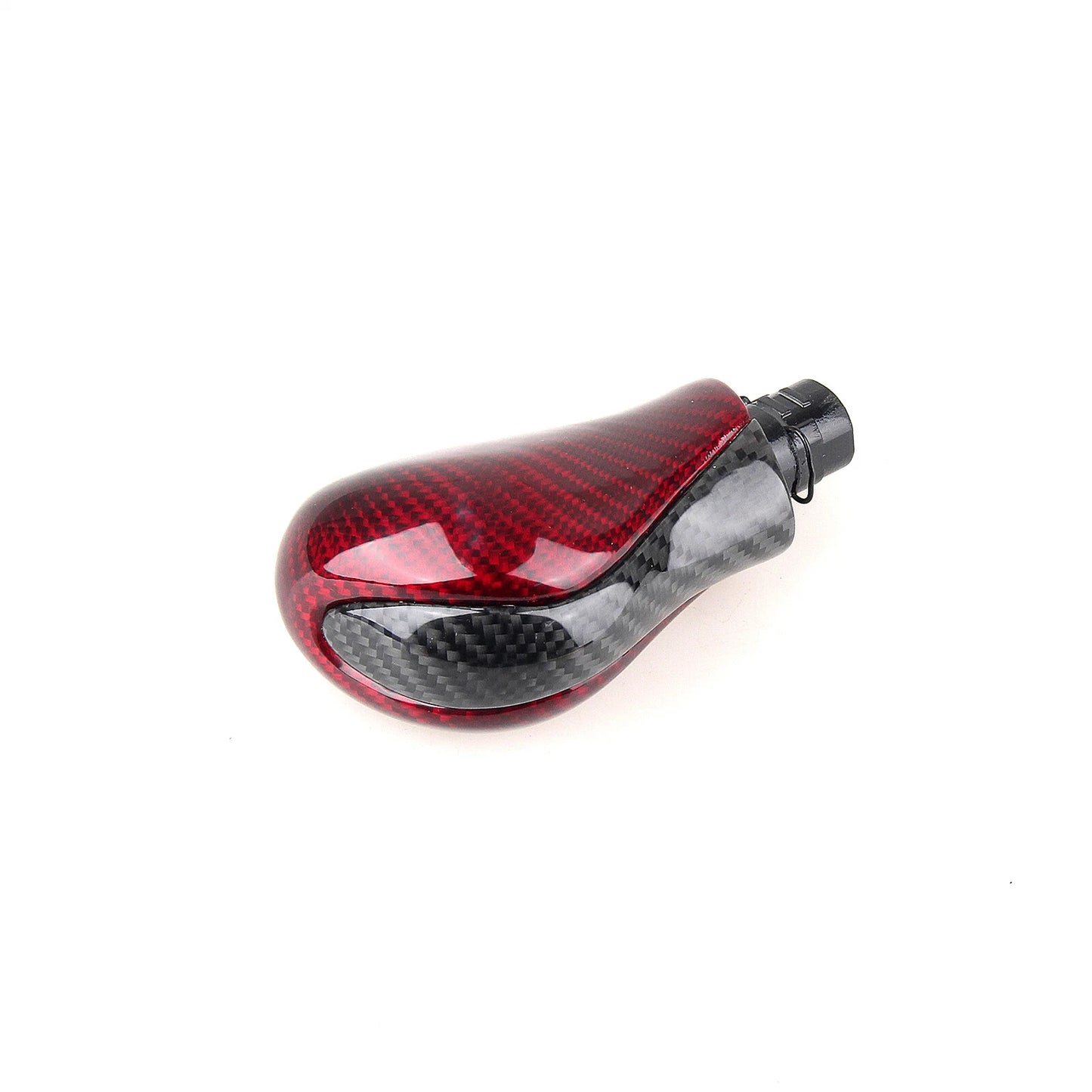 Gear Shift Knob for Infiniti Q50 Q50L (2014-2017) Black Red Carbon Fiber