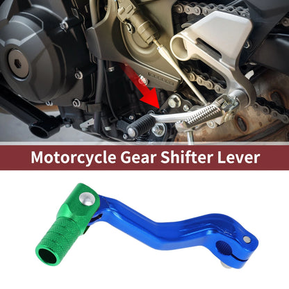 Folding Gear Shifter Lever for Kayo T2 Blue Green