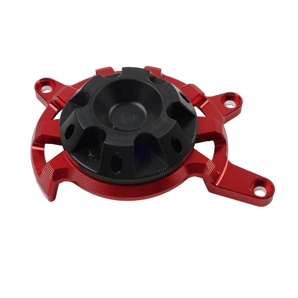 Red Engine Case Slider Protector Cover for Honda CB650F (2014-2018)
