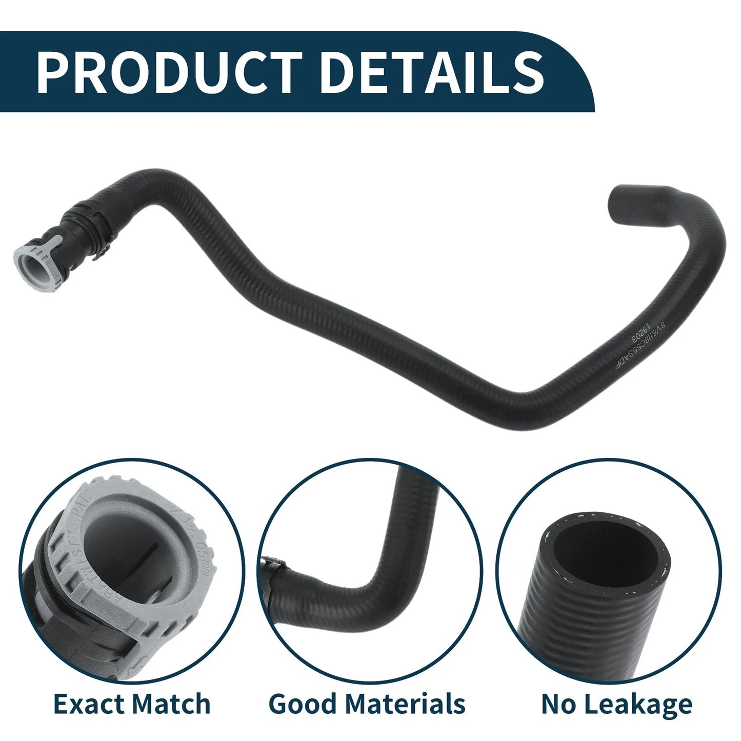 Radiator Hose for Ford Focus 2012 Rubber Warm Air Inlet Pipe (2012)