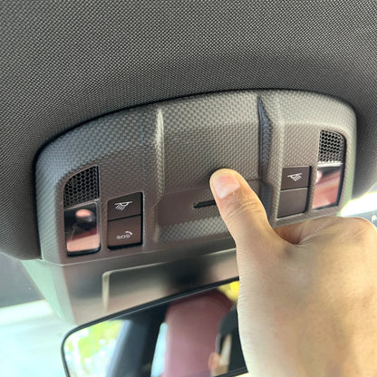 Overhead Reading Light Trim 1pc for Porsche 911 992 (2019-2024)