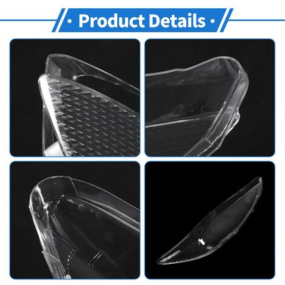 Front Left Headlight Lens Cover for Ford Fiesta (2009-2012)