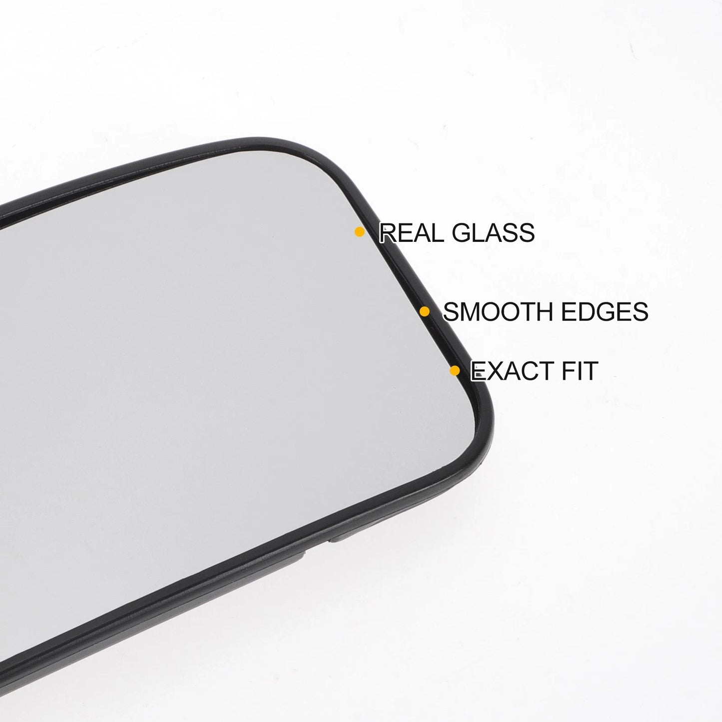 Left Side White Mirror Glass for Ford Focus (1998-2004)