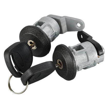 Door Lock Cylinder & Key Set for Ford Fiesta (1995-2002)