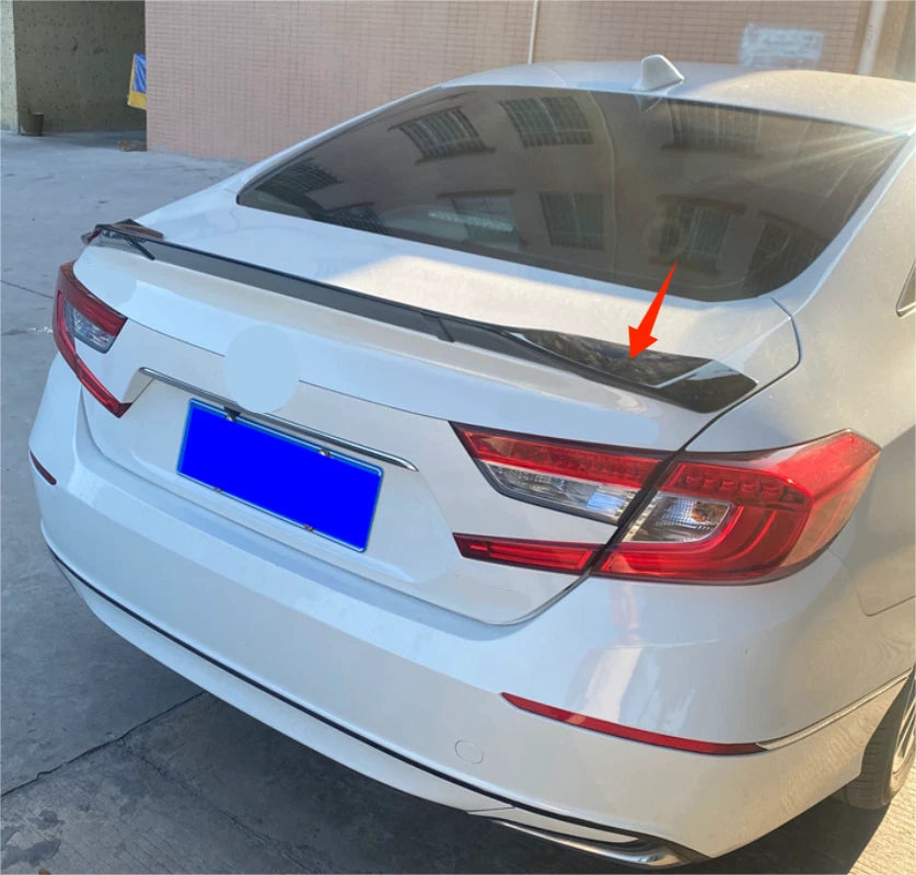 R Style Rear Spoiler Wing for Honda Accord Sedan 2018-2022 ABS Glossy Black