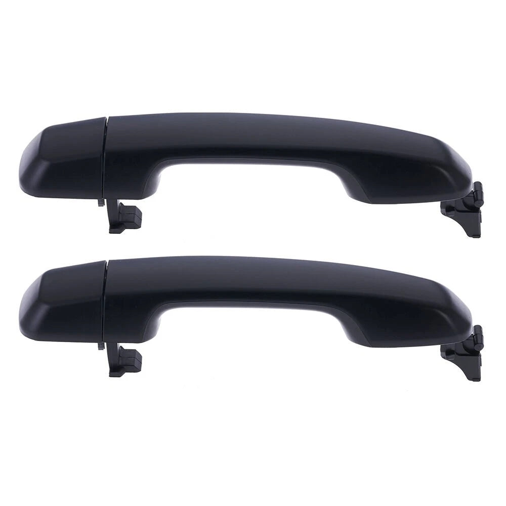 Door Handle Outer Set of 2 Black for Toyota Landcruiser J150 (2009–2023)