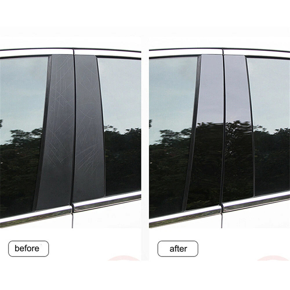 8Pcs Car Window Pillar Trim Covers for Nissan Rogue (2014-2020)
