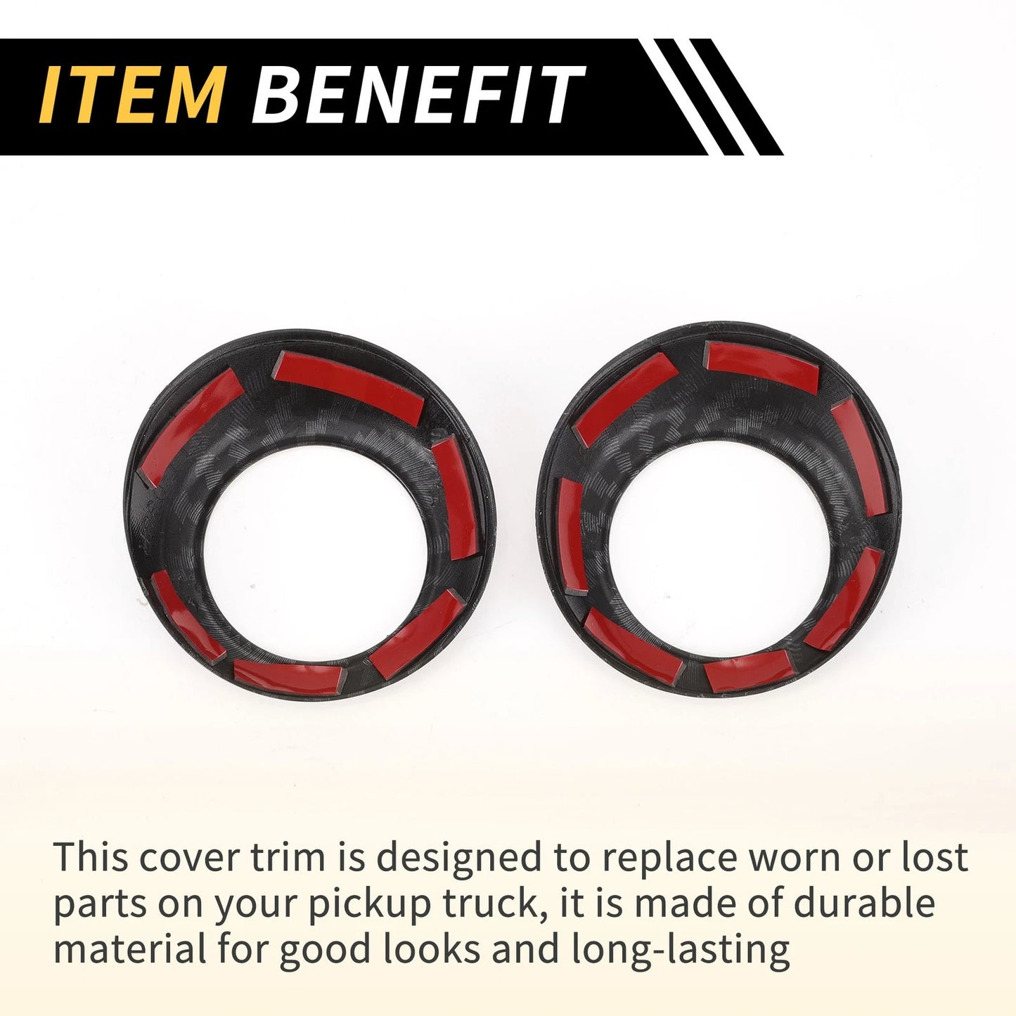 Carbon Fiber Interior Door Speaker Covers for Toyota Tundra (2014-2021)