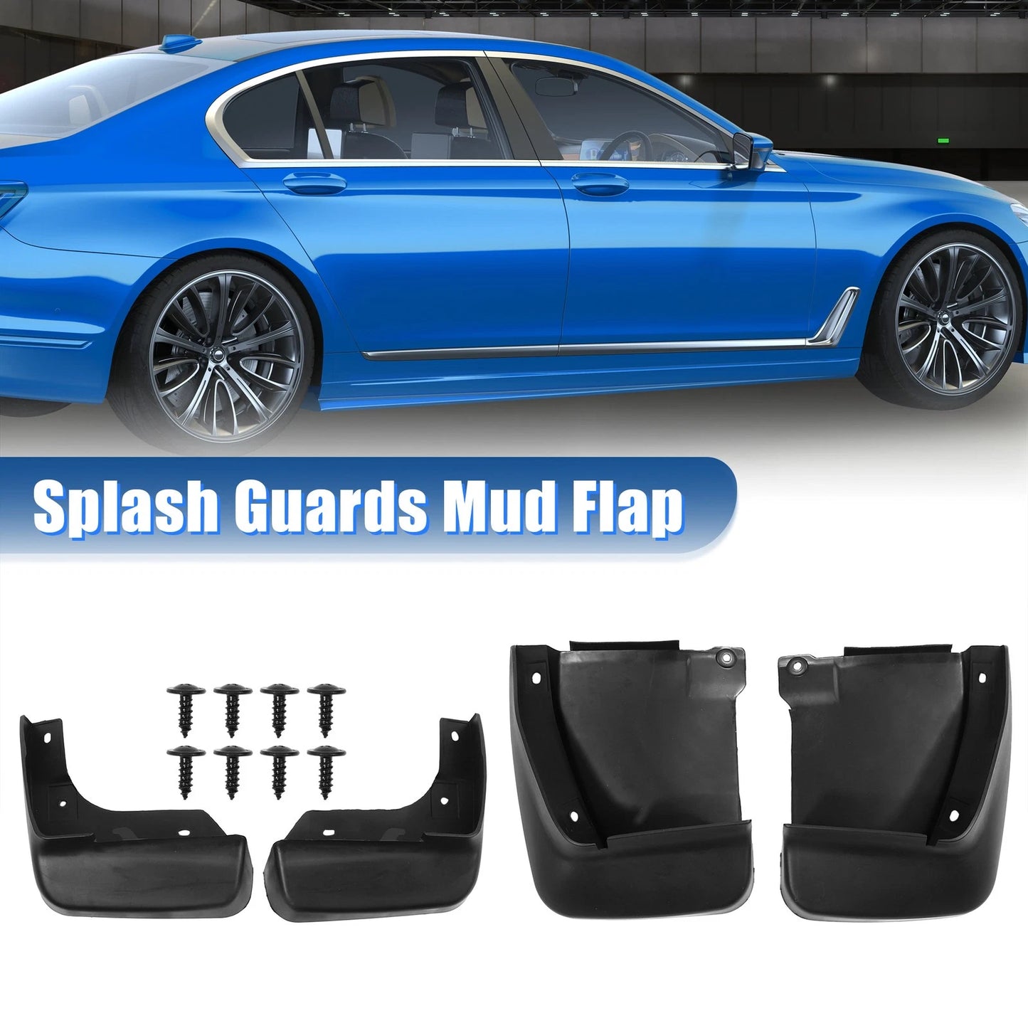 Front Rear Mudguards Fender Set for Honda Accord (2003-2007)